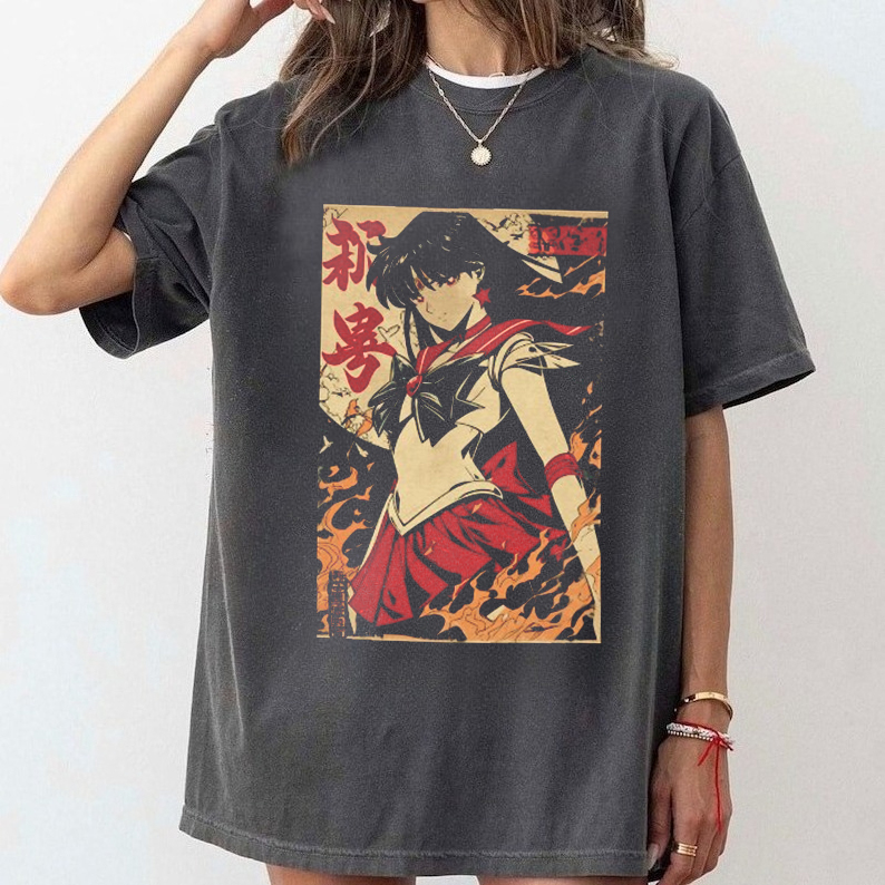 Women'S Fashion From The 90S - Sailor Moon Retro 90'lar Anime Grafik