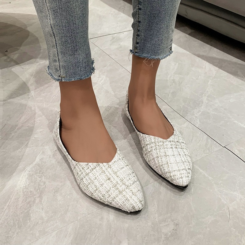 Women Fashion Korean - Büyük Beden Tek Ayakkabı Kadın 2025