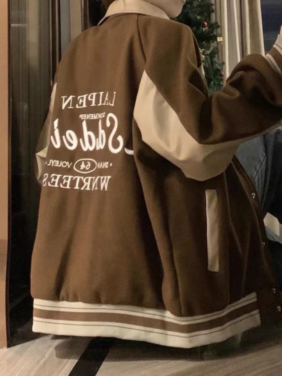 Women'S Fashion Utility Jacket - Beyzbol Ceketleri Kızlar Y Harfli Kadın