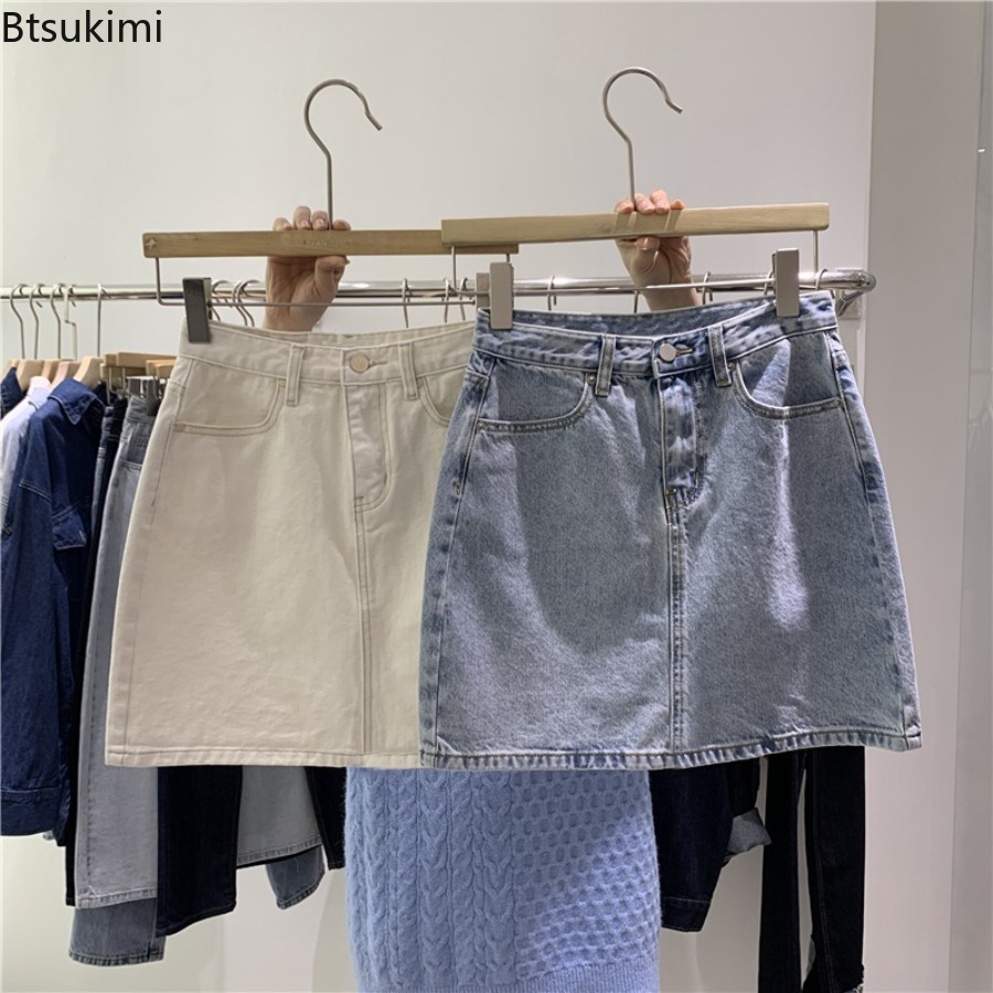 Women Fashion Jeans - 2026 Yaz Yeni Denim Kısa Etek
