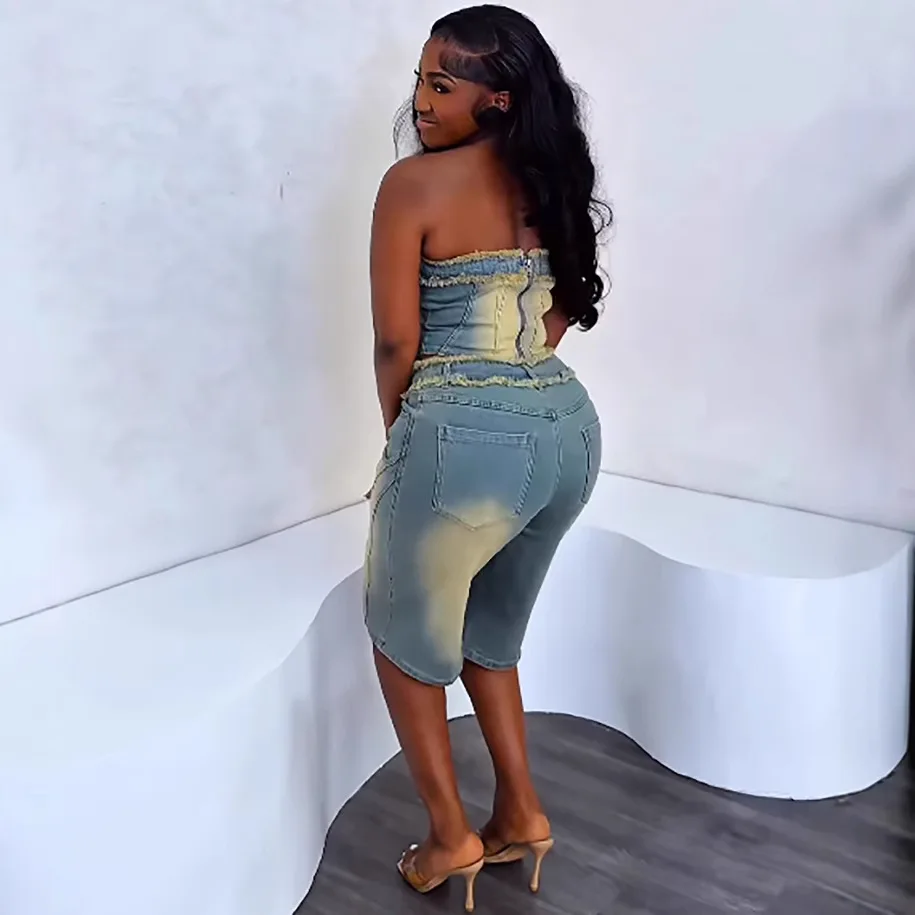 Women Fashion Jeans - Avrupalı ve Amerikalı Kadın Kot Takımları.