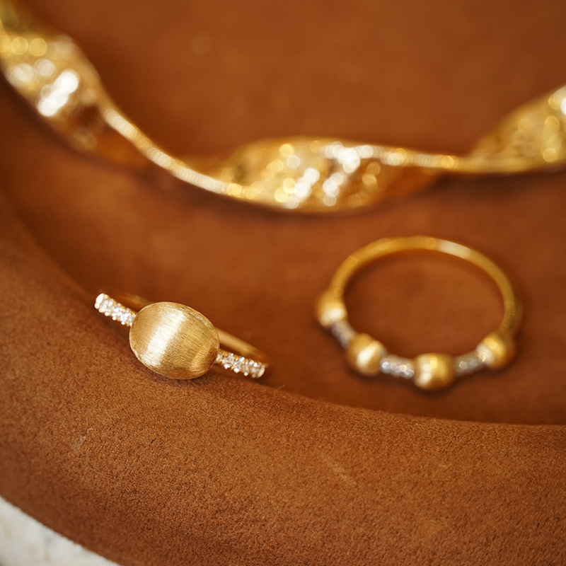 Aazuo Moda Vintage Takı Gerçek - Women'S Fashion Rings Gold incelemesi ve fiyatı