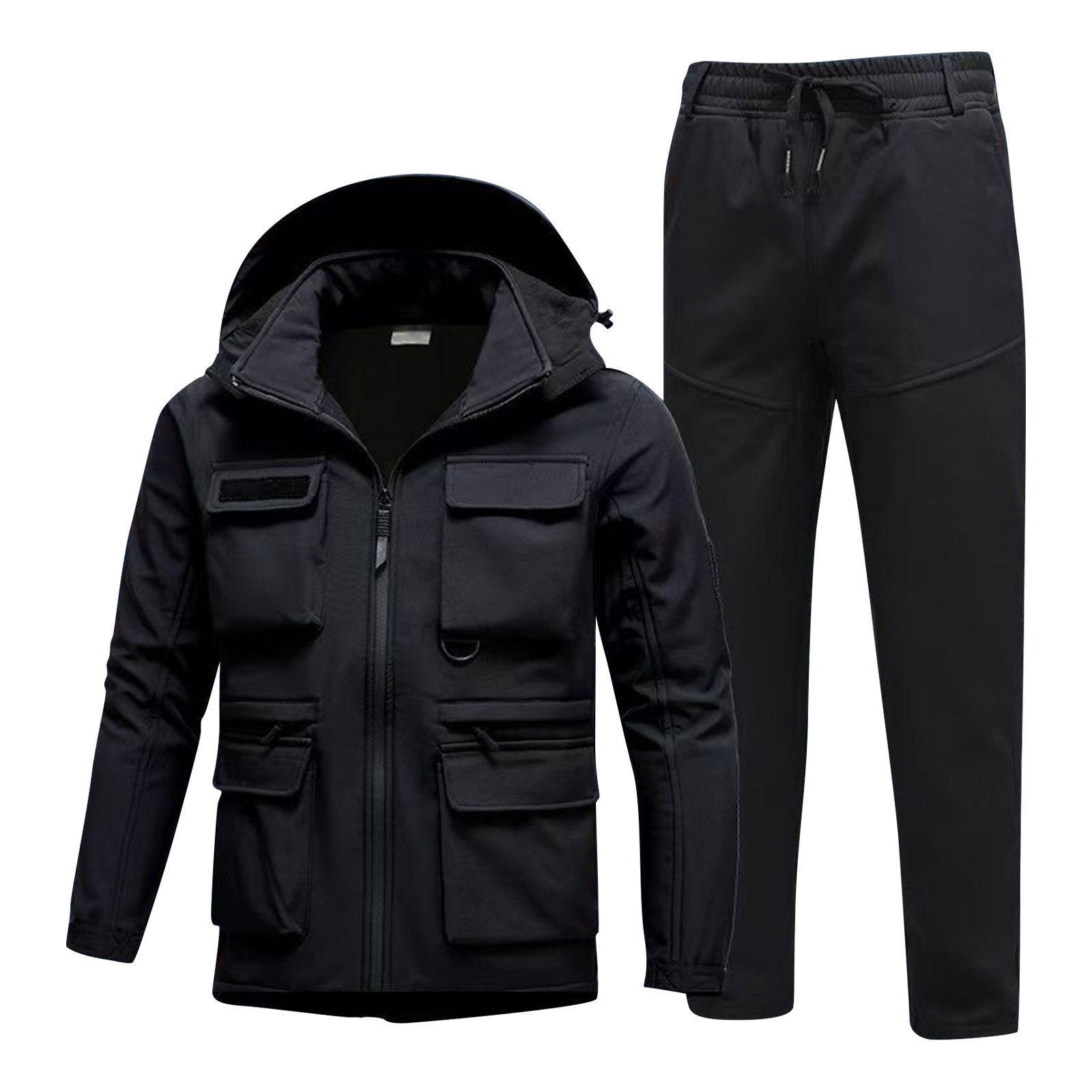 Erkek Kapşonlu Rahat Askeri Aç - Women'S Fashion Utility Jacket incelemesi ve fiyatı