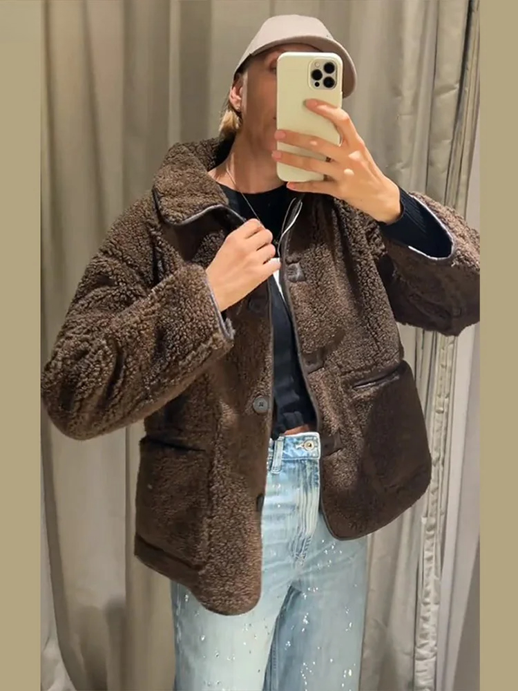 Çift Taraflı Düz Renk Ceket Ka - Women'S Fashion Utility Jacket incelemesi ve fiyatı
