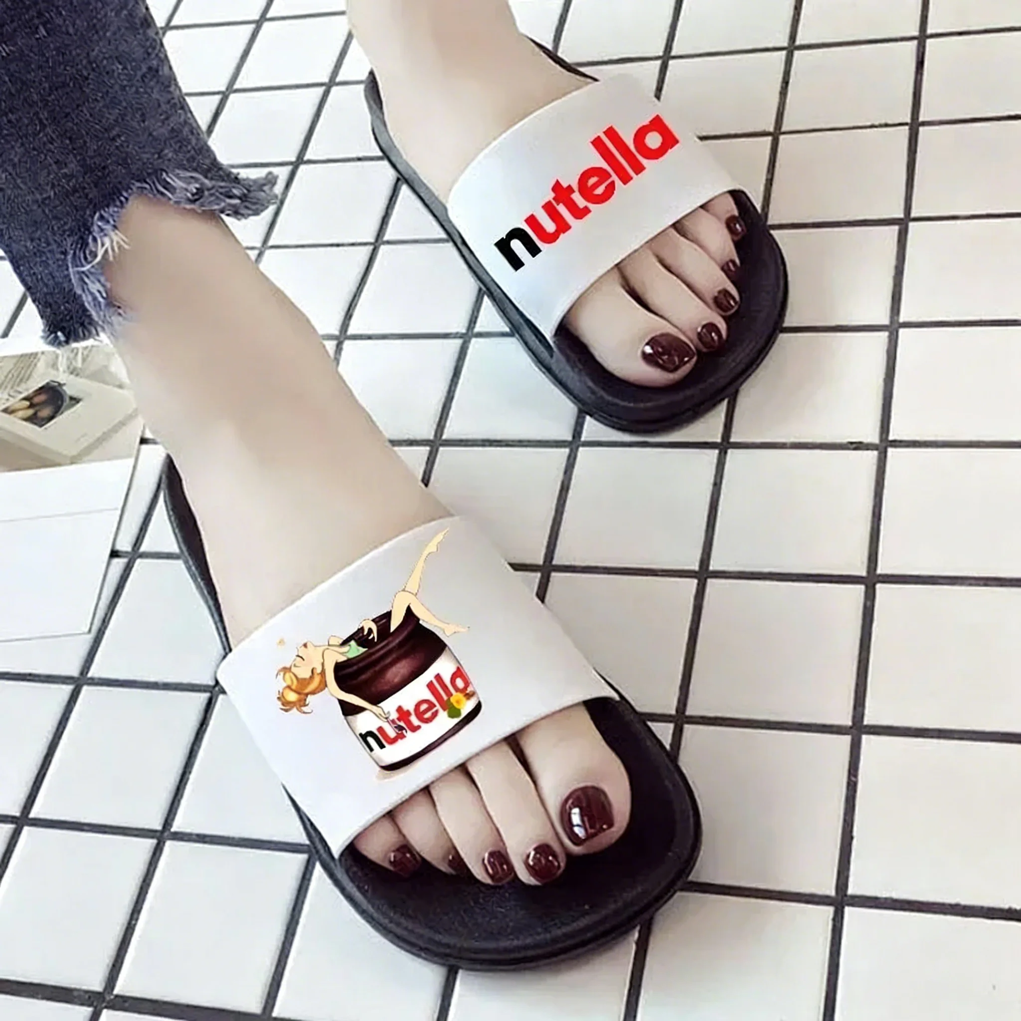 Nutella Estetik kadın Plaj Ter - Women Fashion Korean incelemesi ve fiyatı