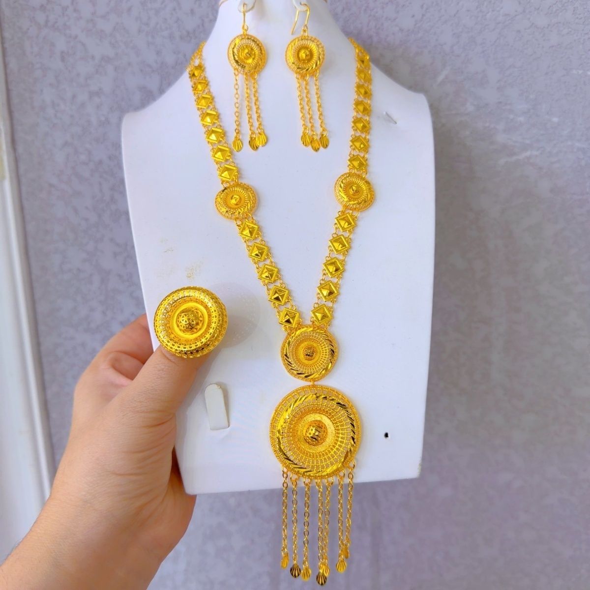 Moda Dubai 24 Ayar Altın Kapla - Women'S Fashion Rings Gold incelemesi ve fiyatı