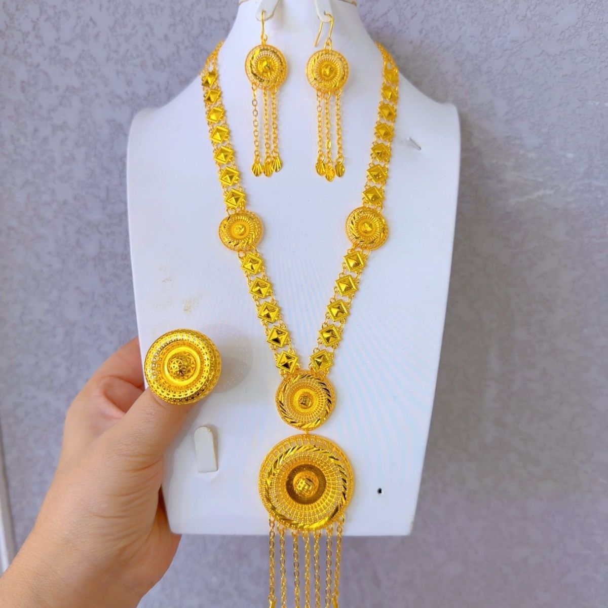 Moda Dubai 24 Ayar Altın Kapla - Women'S Fashion Rings Gold incelemesi ve fiyatı