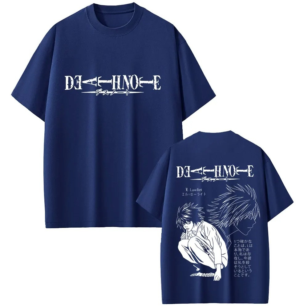 2026 Anime Death Note T-shirt  - Women'S Fashion From The 90S incelemesi ve fiyatı