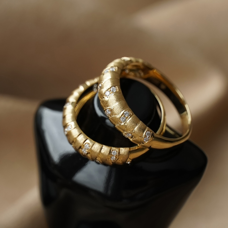Aazuo Güzel Takı Gerçek 18 K S - Women'S Fashion Rings Gold incelemesi ve fiyatı