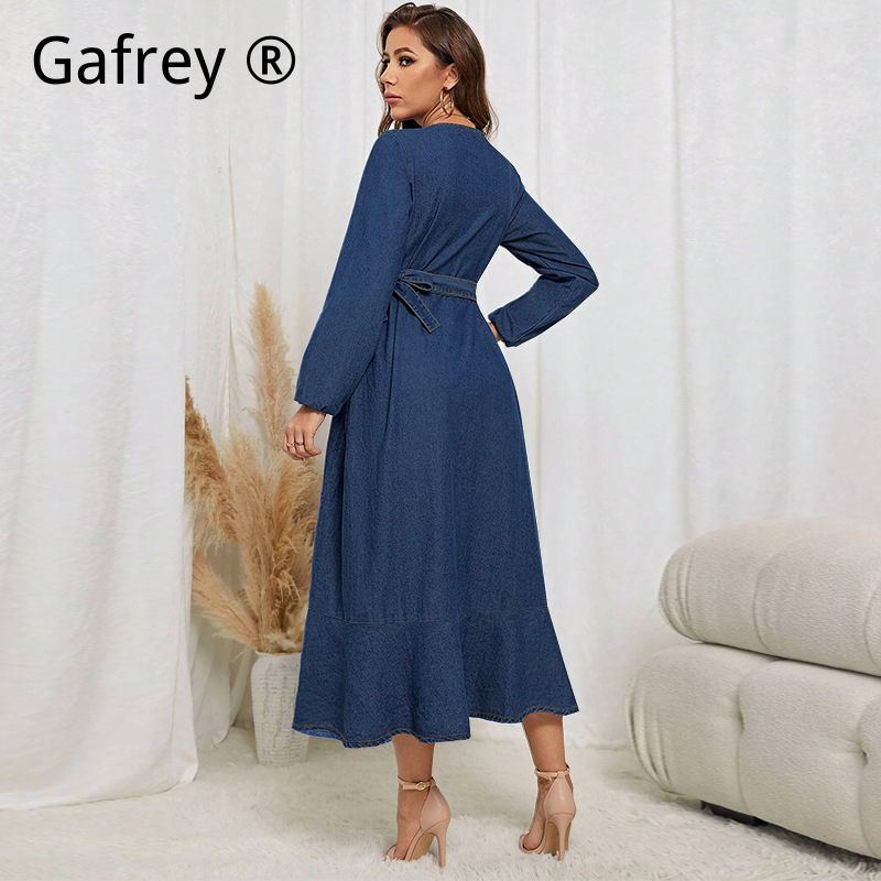 Büyük Beden Kadın Denim Elbise - Women Fashion Jeans incelemesi ve fiyatı
