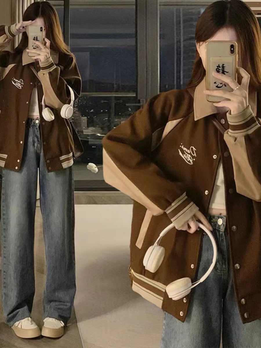 Beyzbol Ceketleri Kızlar Y Har - Women'S Fashion Utility Jacket incelemesi ve fiyatı