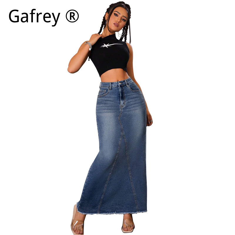 Kadınlar İçin Kot Midi Etek Yü - Women Fashion Jeans incelemesi ve fiyatı