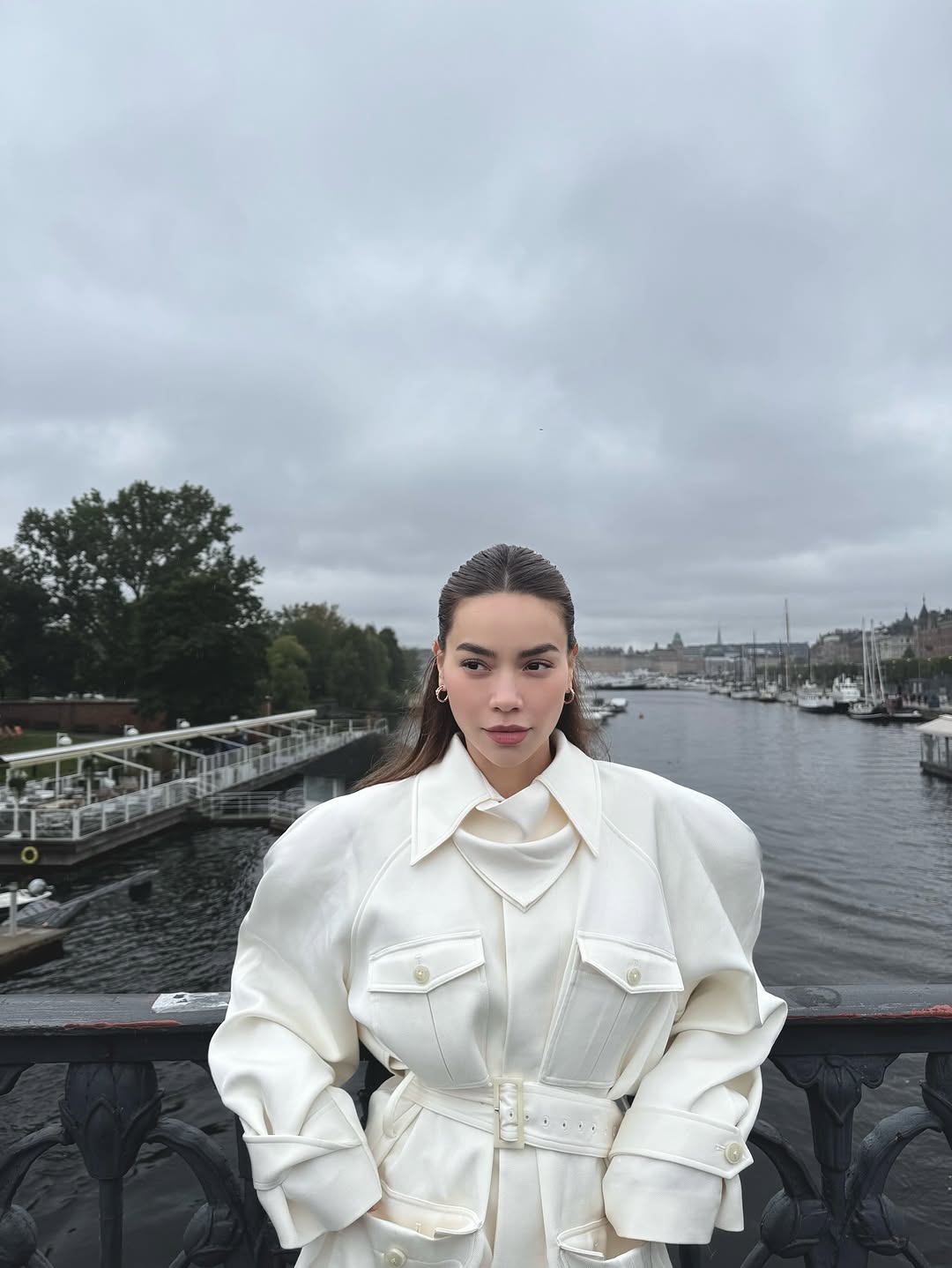 Düz Beyaz Yaka Bağcıklı Ceket  - Women'S Fashion Utility Jacket incelemesi ve fiyatı