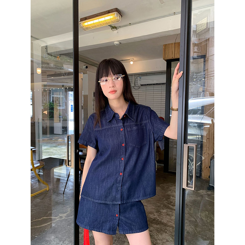 Benuynffy Retro Kısa Kollu den - Women Fashion Jeans incelemesi ve fiyatı