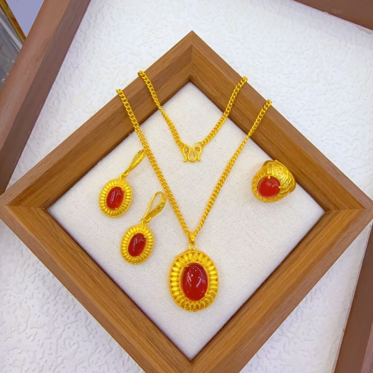 İtalyan Yeni 24K Altın Kaplama - Women'S Fashion Rings Gold incelemesi ve fiyatı