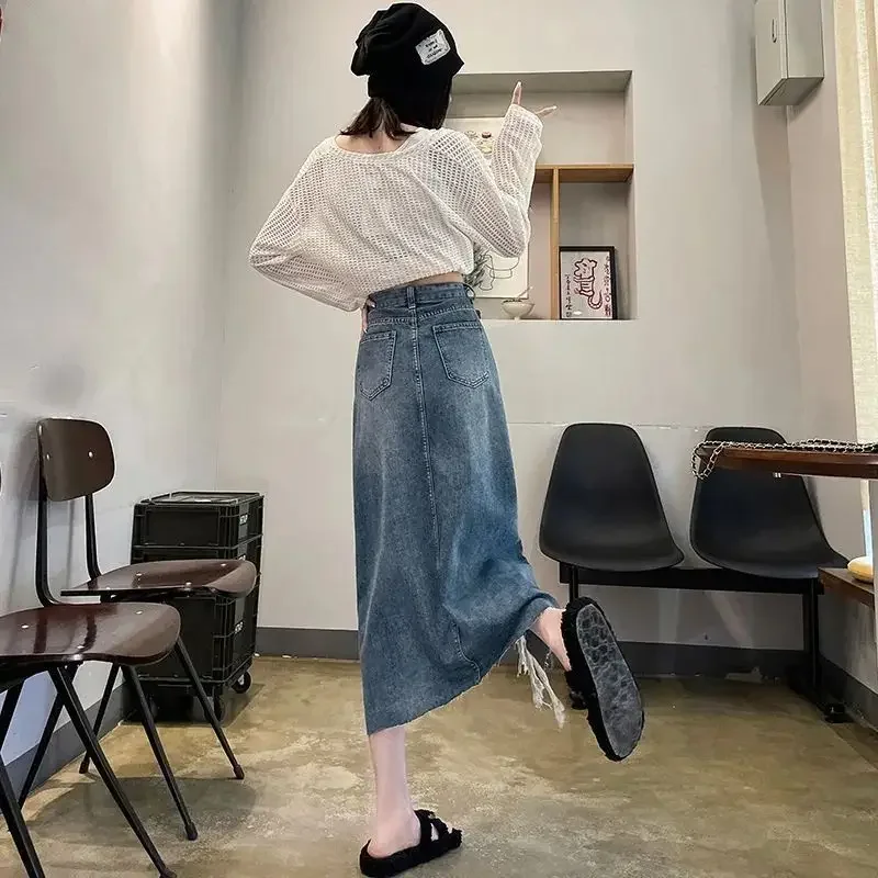 Yüksek Bel Yırtık Detaylı Kadı - Women Fashion Jeans incelemesi ve fiyatı
