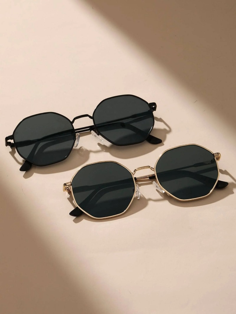 1/3 Adet Metal Geometrik Yuvar - Women'S Fashion Eyeglass Frames incelemesi ve fiyatı