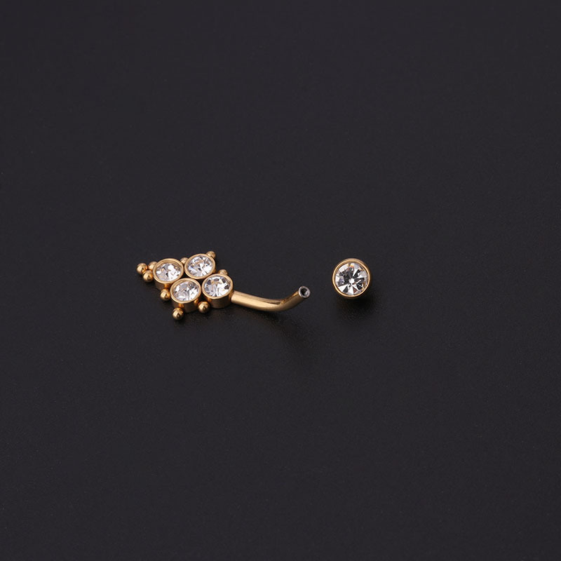 Zirkon Altın Göbek Halkaları P - Women'S Fashion Rings Gold incelemesi ve fiyatı