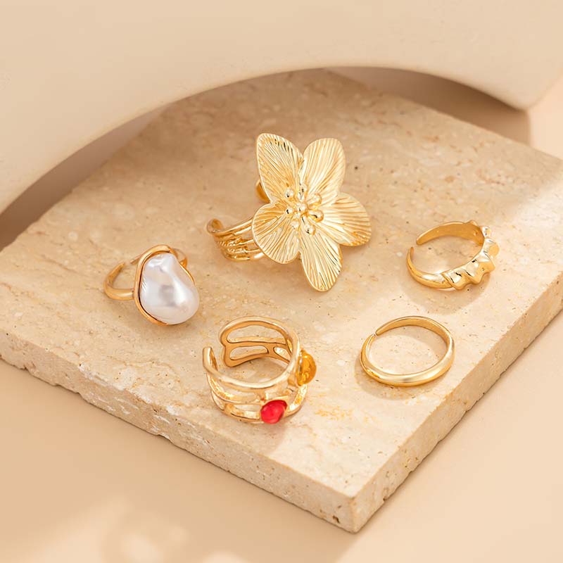 Ayarlanabilir Ayak Parmağı Yüz - Women'S Fashion Rings Gold incelemesi ve fiyatı